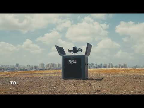 videoshop – IRON DRONE: סרט שגייס שפה ויזואלית לחברה בורסאית | Airobotics / Ondas Group | Video production thumbnail